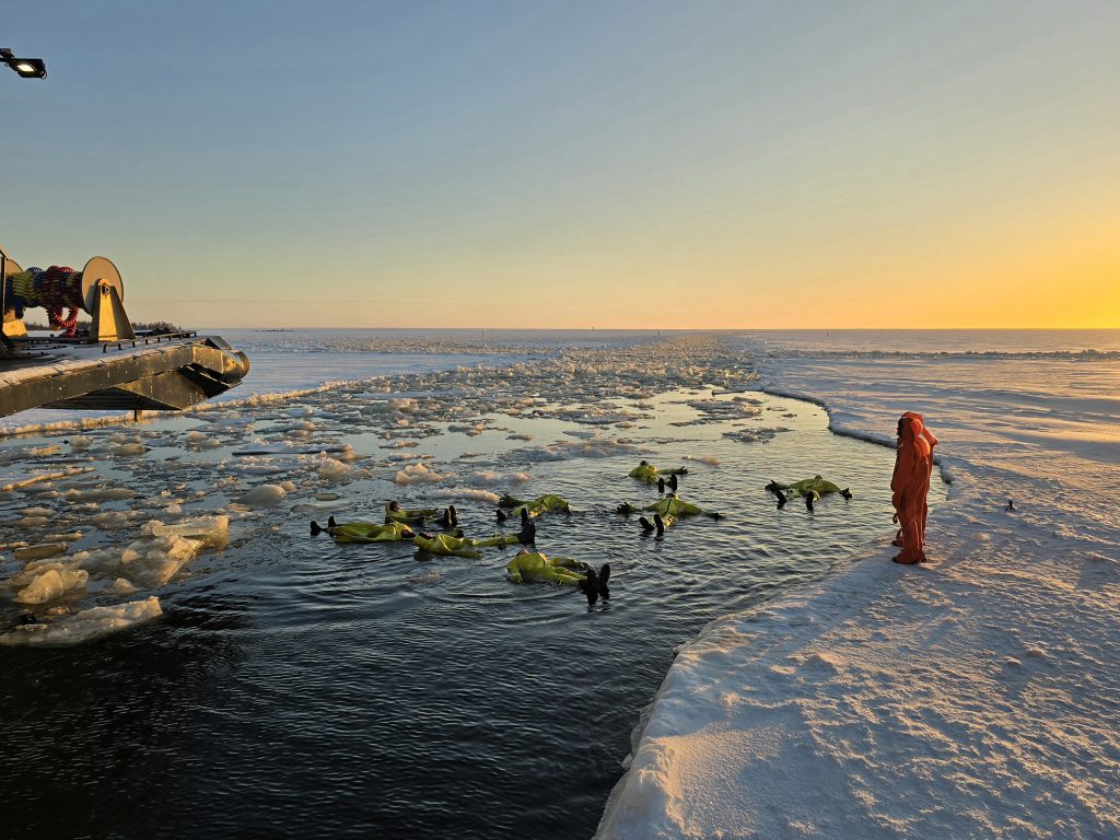 Ice Floating Icebreaker Sampo