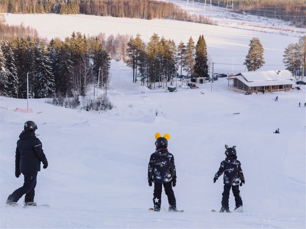 Safe Ski Start in Kalli Ski Resort