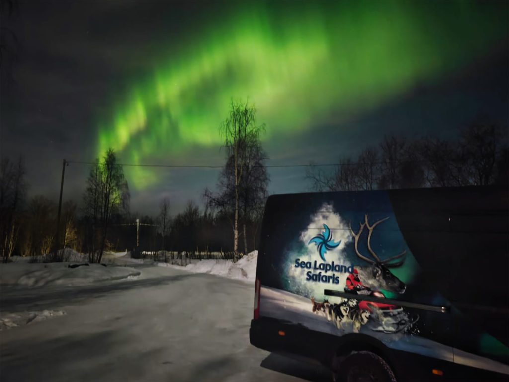 Searching for the Aurora Borealis by Car