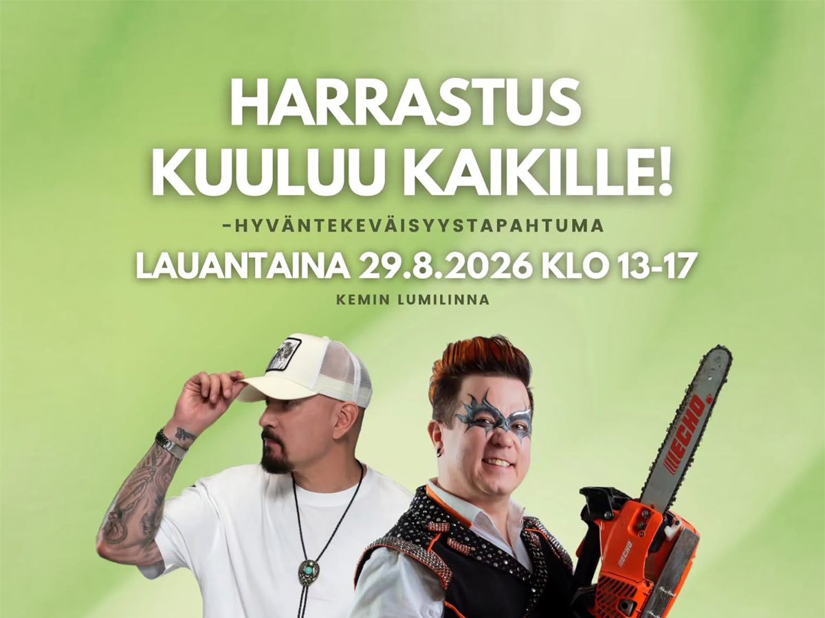 Harrastus kuuluu kaikille! -tapahtuma - Kemin LumiLinna